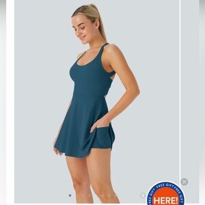 Halara Backless Twisted Active Dress